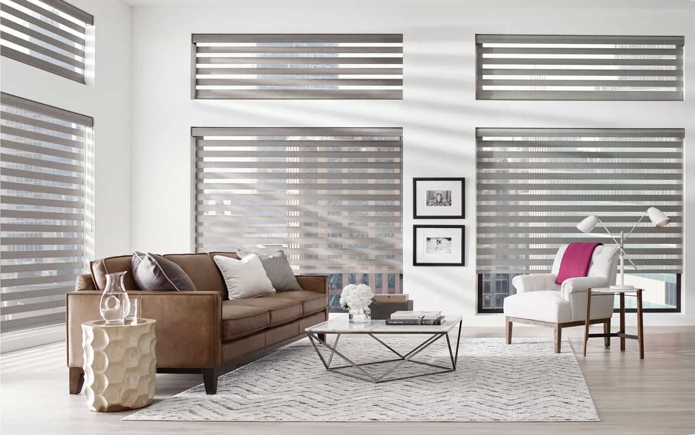 Banded shades cheap