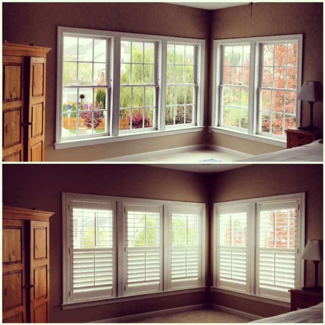 Before and After: New Style Shutters
