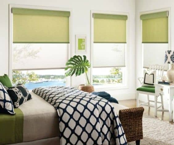 Dual Shades for Bedrooms