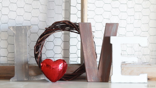 Put a little Love on your Mantle | LollyJane