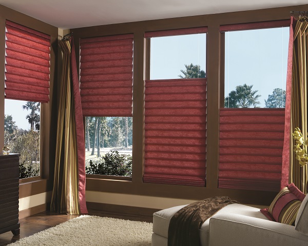 Vignette Modern Roman Shades with Top Down Bottom Up